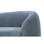 Mid-Century Velvet Loveseat - Image 12