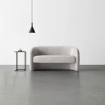 Mid-Century Velvet Loveseat - Image 14
