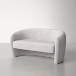 Mid-Century Velvet Loveseat - Image 16