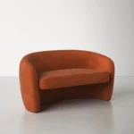 Mid-Century Velvet Loveseat - Image 18