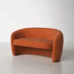 Mid-Century Velvet Loveseat - Image 19