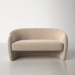 Mid-Century Velvet Loveseat - Image 20