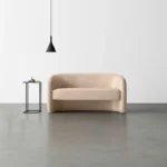 Mid-Century Velvet Loveseat - Image 21