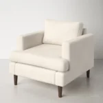 Navy Blue Performance Armchair - Image 4