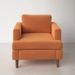 Navy Blue Performance Armchair - Image 9
