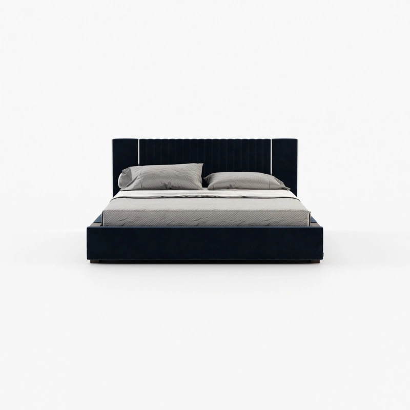 Lauren-Bed-Deep-Blue-2.webp Lauren Bed - Image 1