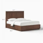 Layali Fluted Bed - Image 6