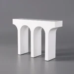 Narrow White Console Table - Image 6