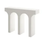 Narrow White Console Table - Image 9