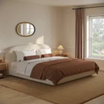 Lunelle Upholstered Curve Bed - Image 12