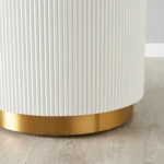 Milan White Side Table - Image 3