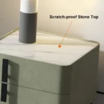 Modern Nightstand with Drawers - Image 8
