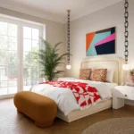 Nancy Upholstered Ottoman - Image 5
