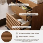 Neo LED Bedside Nightstand - Image 7