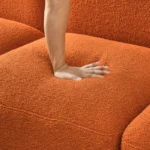 Modular Sectional Sofa with Loop Yarn Fabric - Image 11