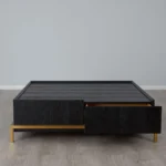 Noah Black Coffee Table - Image 2