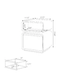 Nova Sleek Nightstand - Image 7