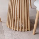 Willow Pale Oak Oval Dining Table - Image 4