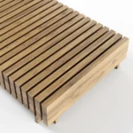 Miami Patio Wood 9 Piece Sofa Set - Image 13