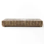 Miami Patio Wood 9 Piece Sofa Set - Image 11