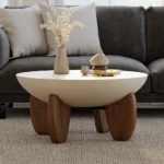 Desert Sand Concrete Coffee Table