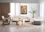 Puff Three Seater Sofa - Image 9