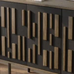 Radio Solid Wood TV Stand - Image 4