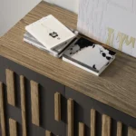 Radio Solid Wood TV Stand - Image 7