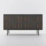 Radio Solid Wood TV Stand - Image 9