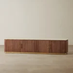 Roberto Walnut Veneer Tv Unit - Image 3