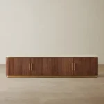 Roberto Walnut Veneer Tv Unit - Image 4