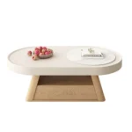 Scandinavian Style Oval Coffee Table - Image 3