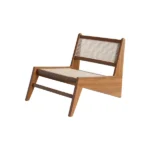 Japandi Rattan Accent Chair - Image 3