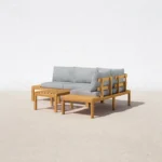 Fresh + Airy Outdoor Slatted Wood Set - Image 2