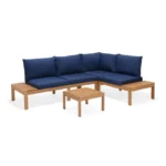 Fresh + Airy Outdoor Slatted Wood Set - Image 4