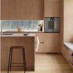 Minimalist light oak kitchen