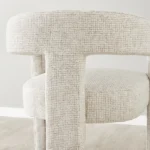 Verona Charcoal Velvet Dining Chair - Image 6