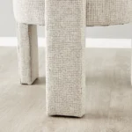Verona Charcoal Velvet Dining Chair - Image 8