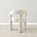 Verona Charcoal Velvet Dining Chair - Image 4