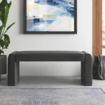 Modern Upholstered Velvet Bench - Image 17