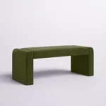 Modern Upholstered Velvet Bench - Image 5