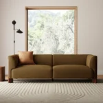 Wats Sofa With Solid Wood Leg