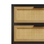 Western Rattan Nightstand - Image 6