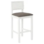 White Cane Barstool - Image 5