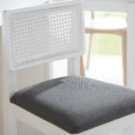 White Cane Barstool - Image 4