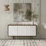 Whitehouse White Sideboard 3 Door Cabinet - Image 2