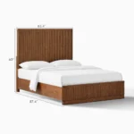 Woodhaven Fluted Bed Frame - Image 10
