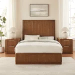 Woodhaven Fluted Bed Frame