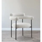 Cello Boucle Dining Chair - Image 7