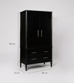 Claudine Double Wardrobe - Image 5